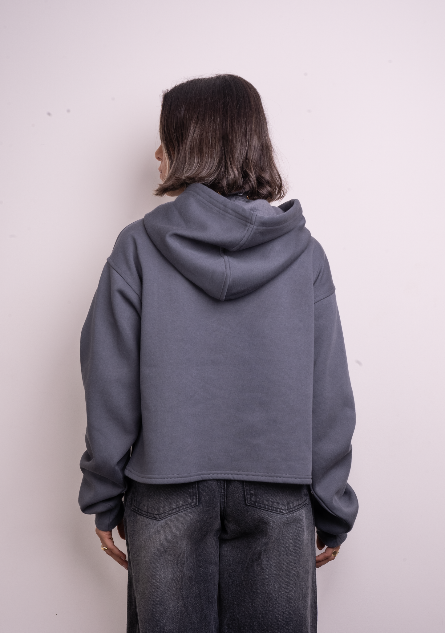 Nice not Naive Cropped Hoodie