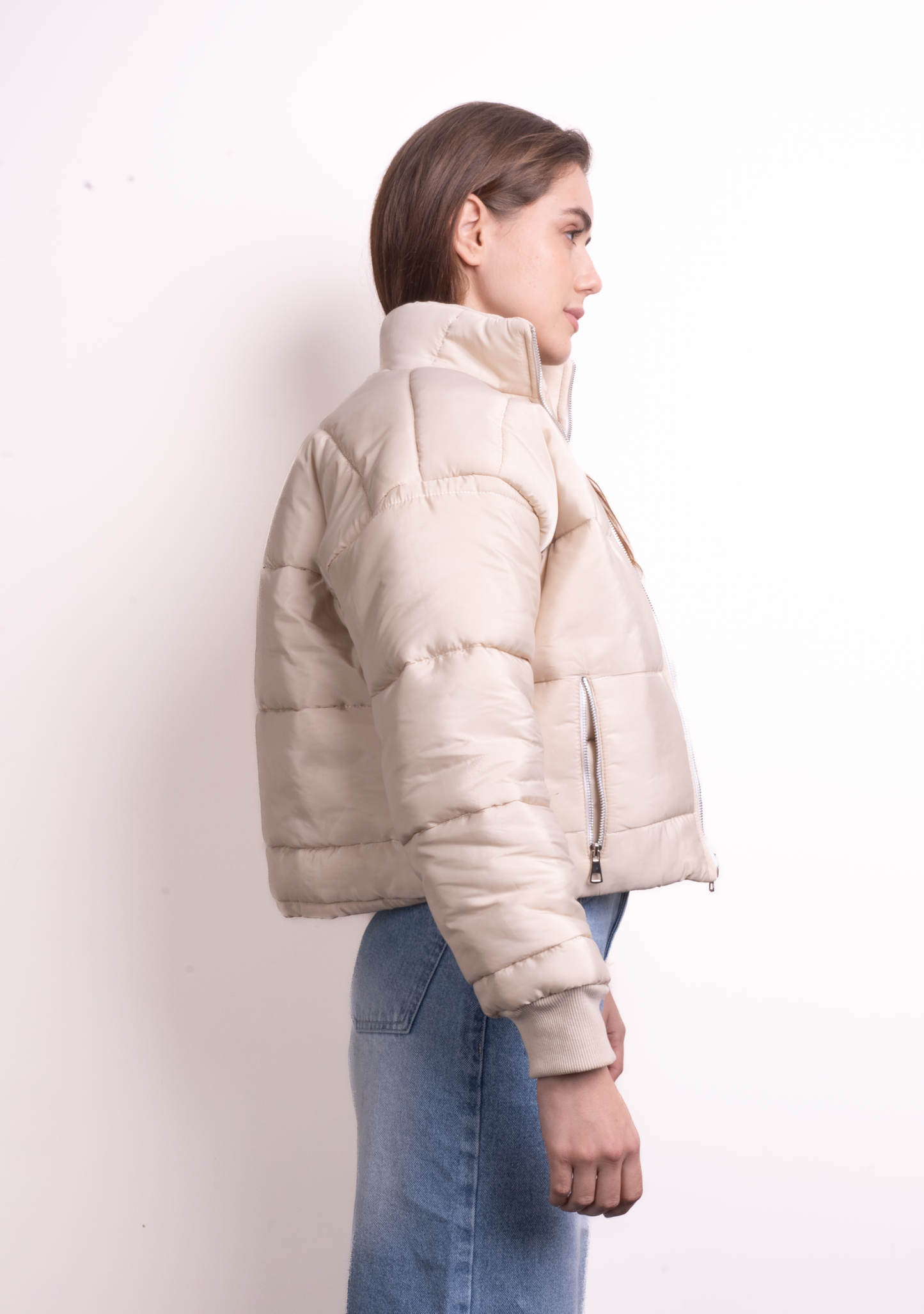 Exile Essential Cropped Puffer