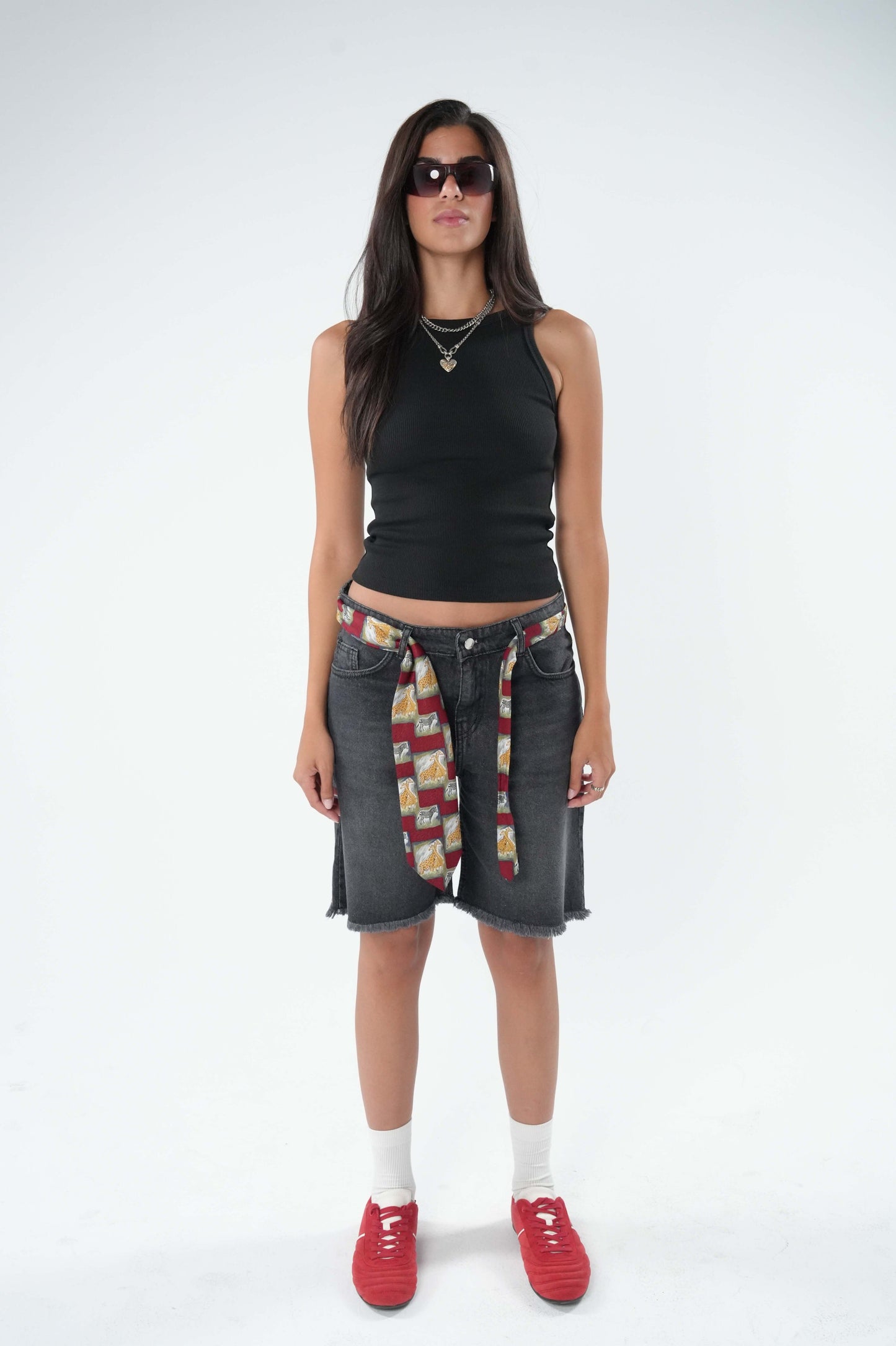 Denim Short - Black