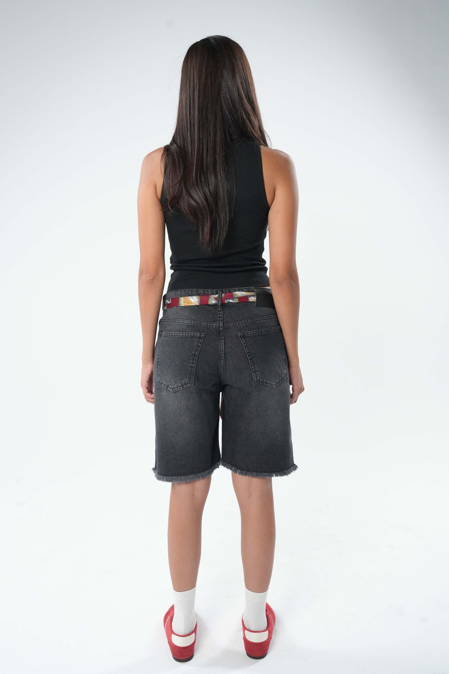 Denim Short - Black