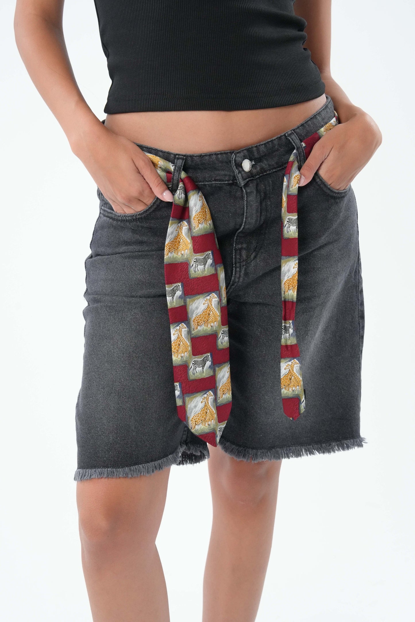 Denim Short - Black