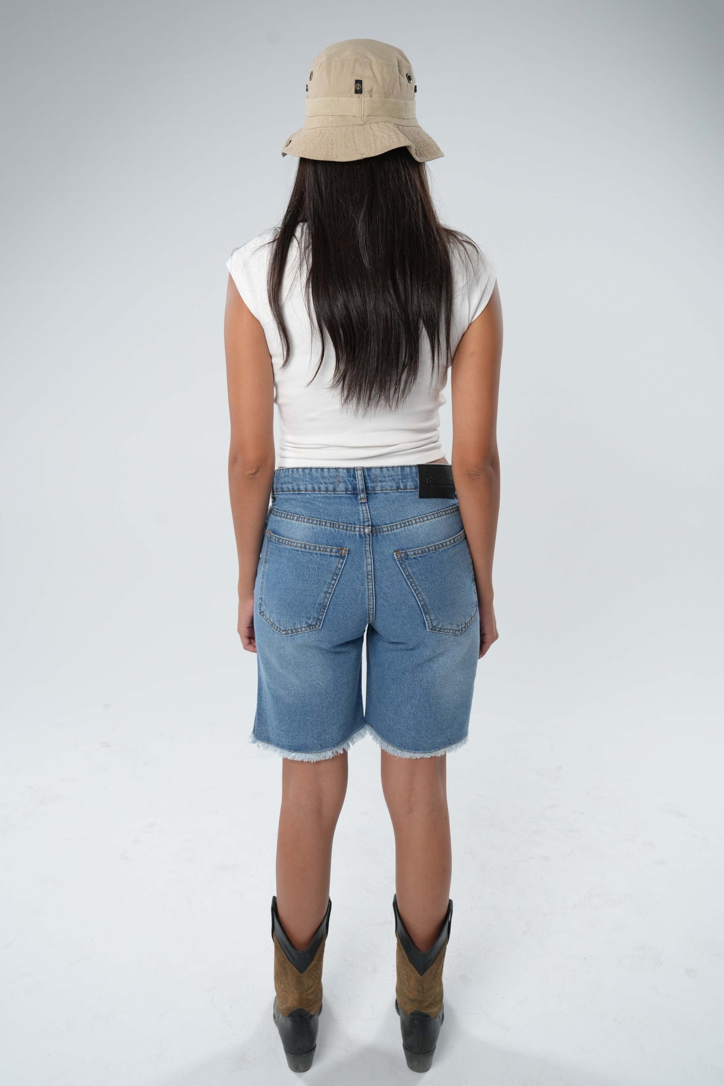 Denim Short - Light Blue