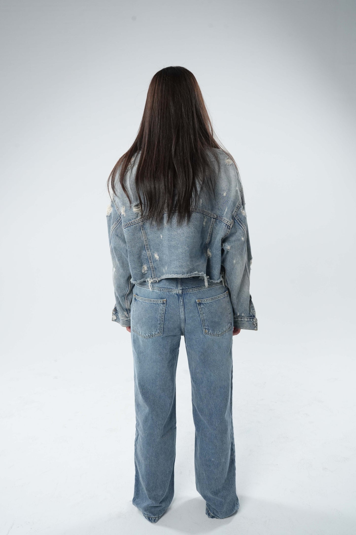 Low Waist Denim - Light Denim