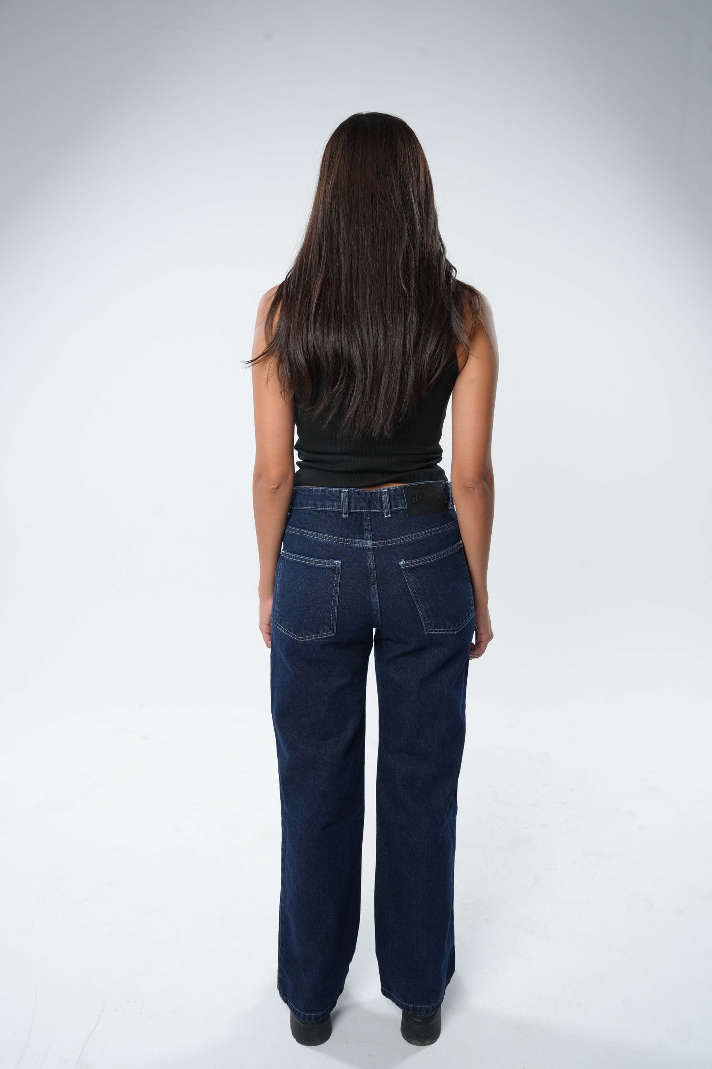 Low Waist Denim - Midnight Blue