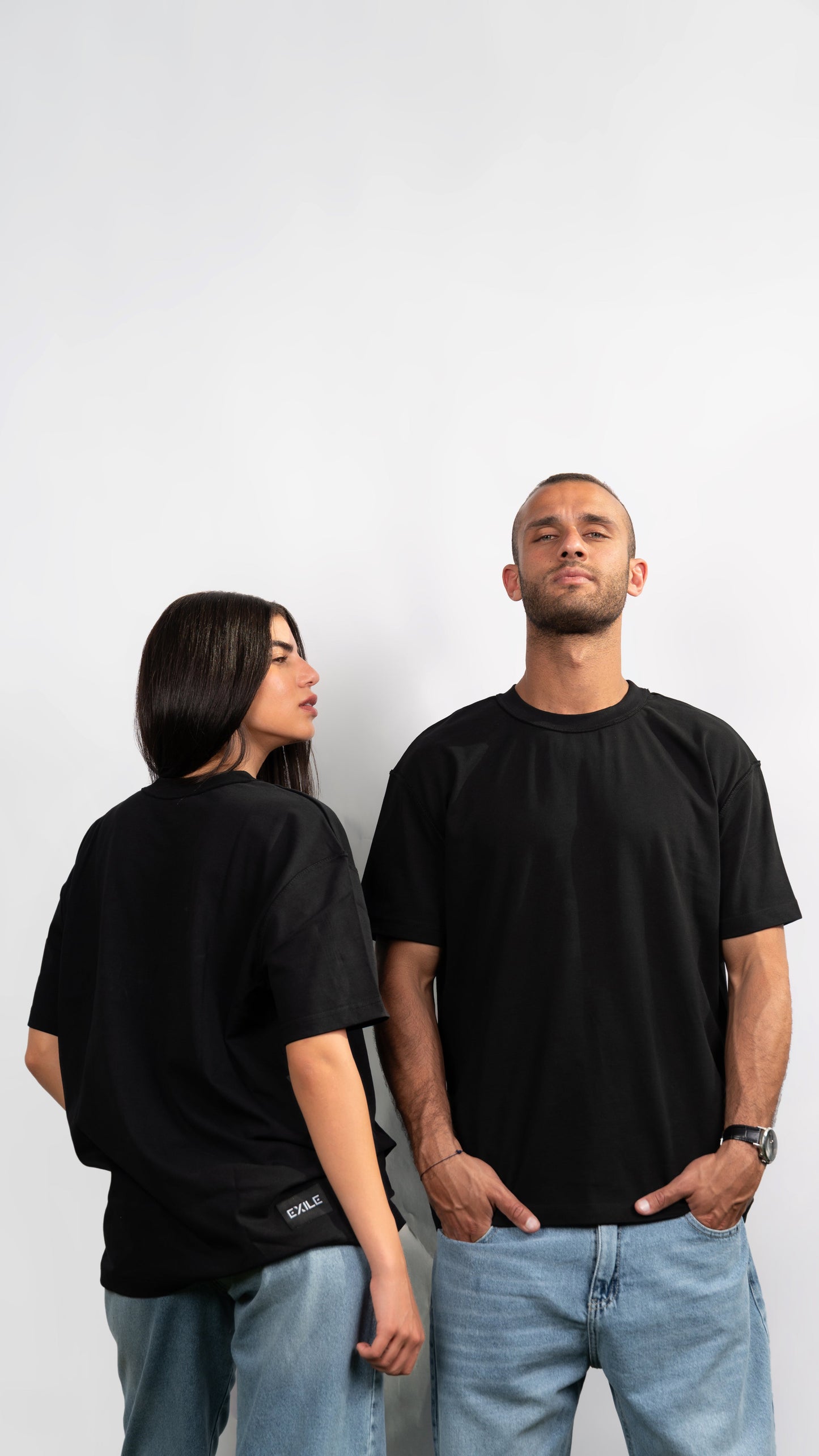 Oversized Black Basic