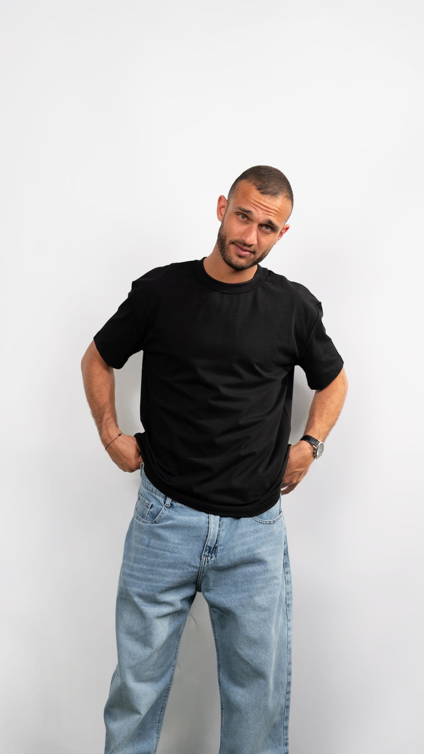 Oversized Black Basic
