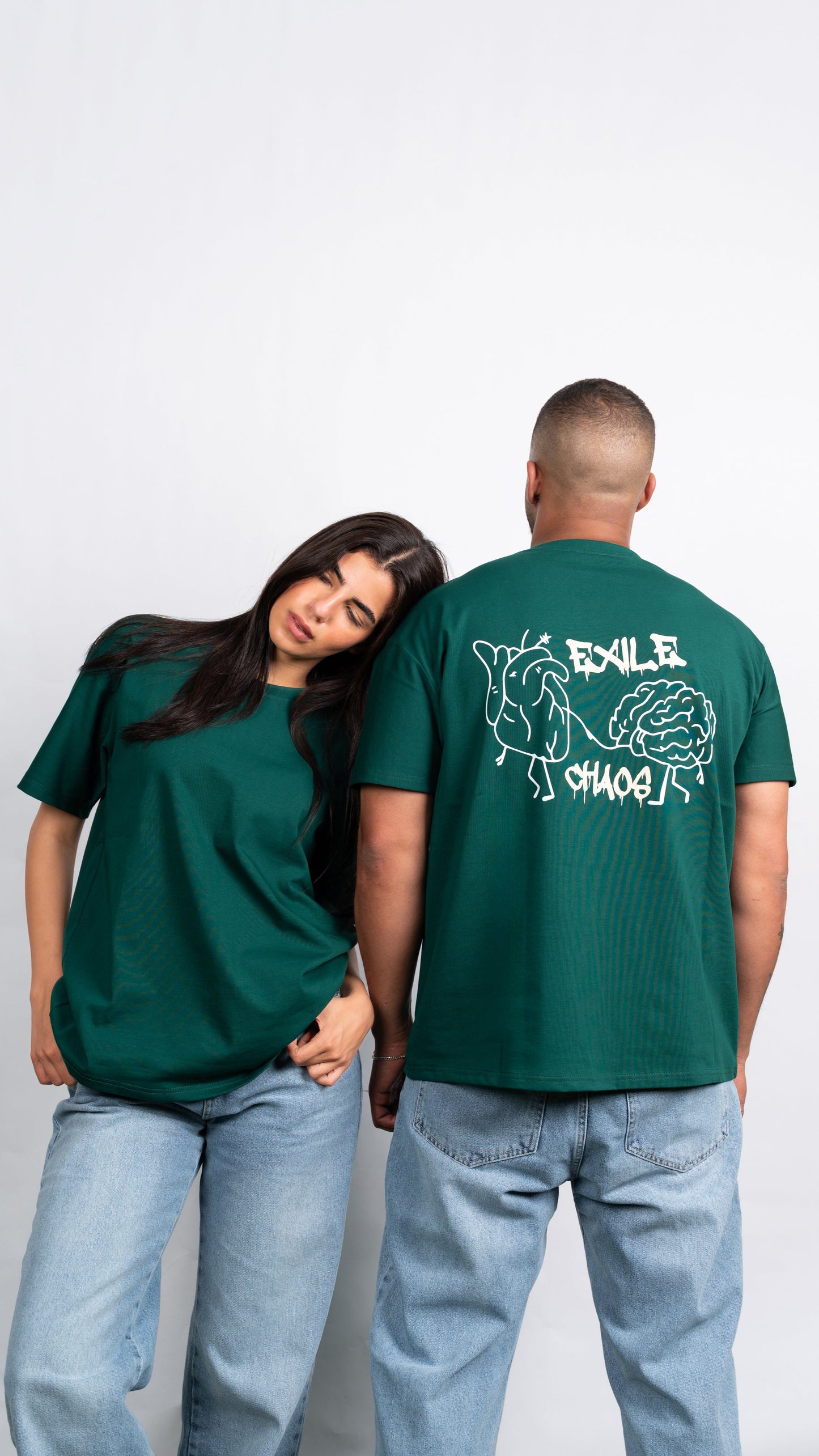 "Exile Chaos" Oversized tee