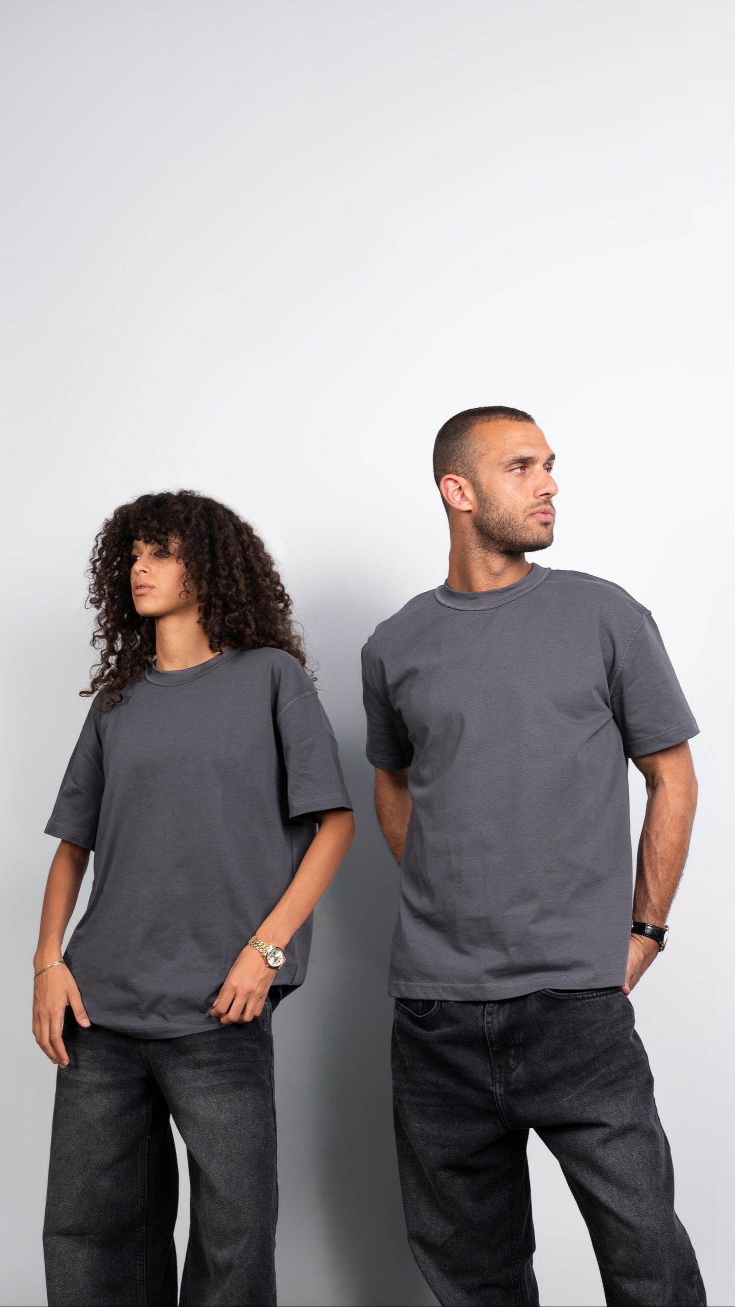 "Don't Talk To Me" Oversized tee