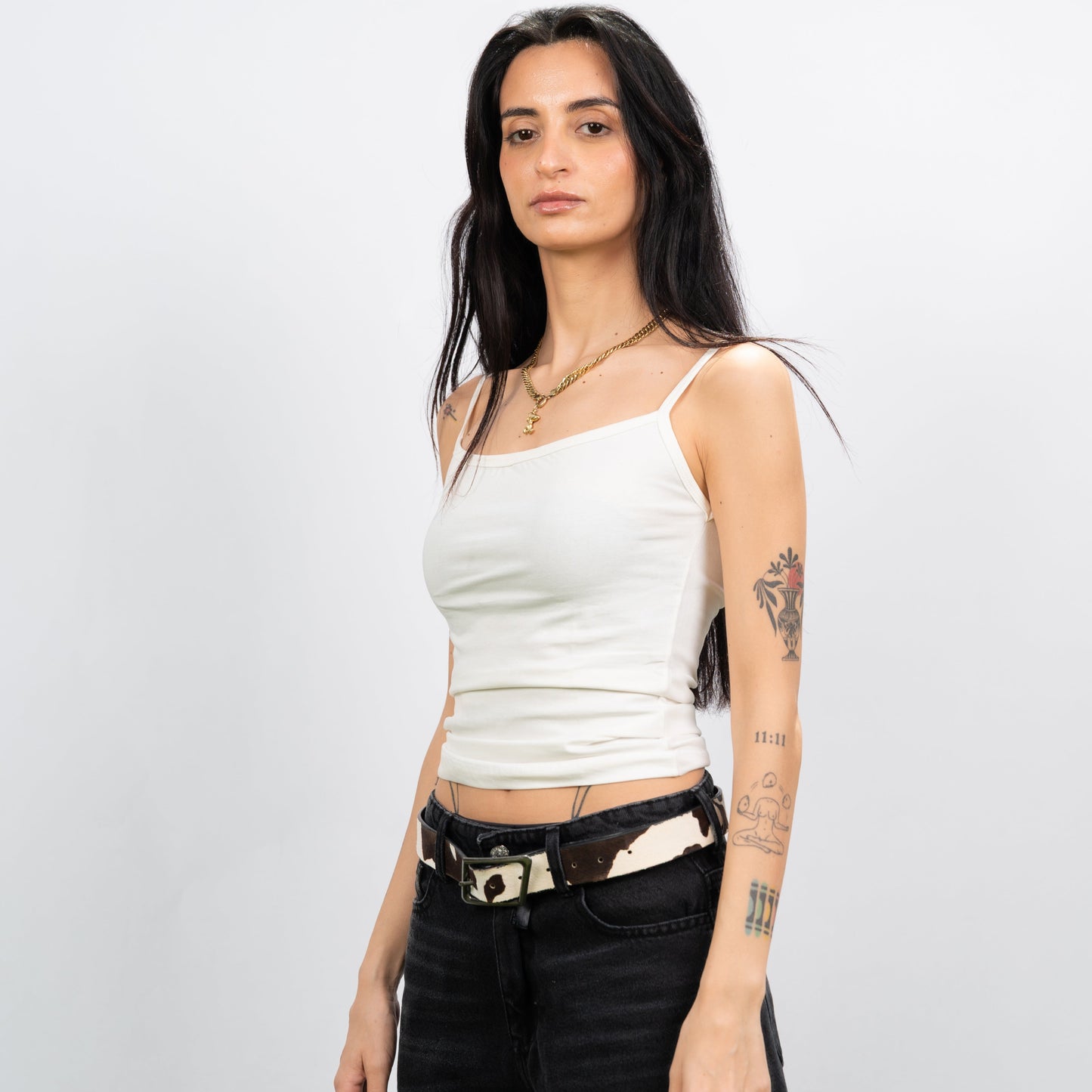 Strap White Top