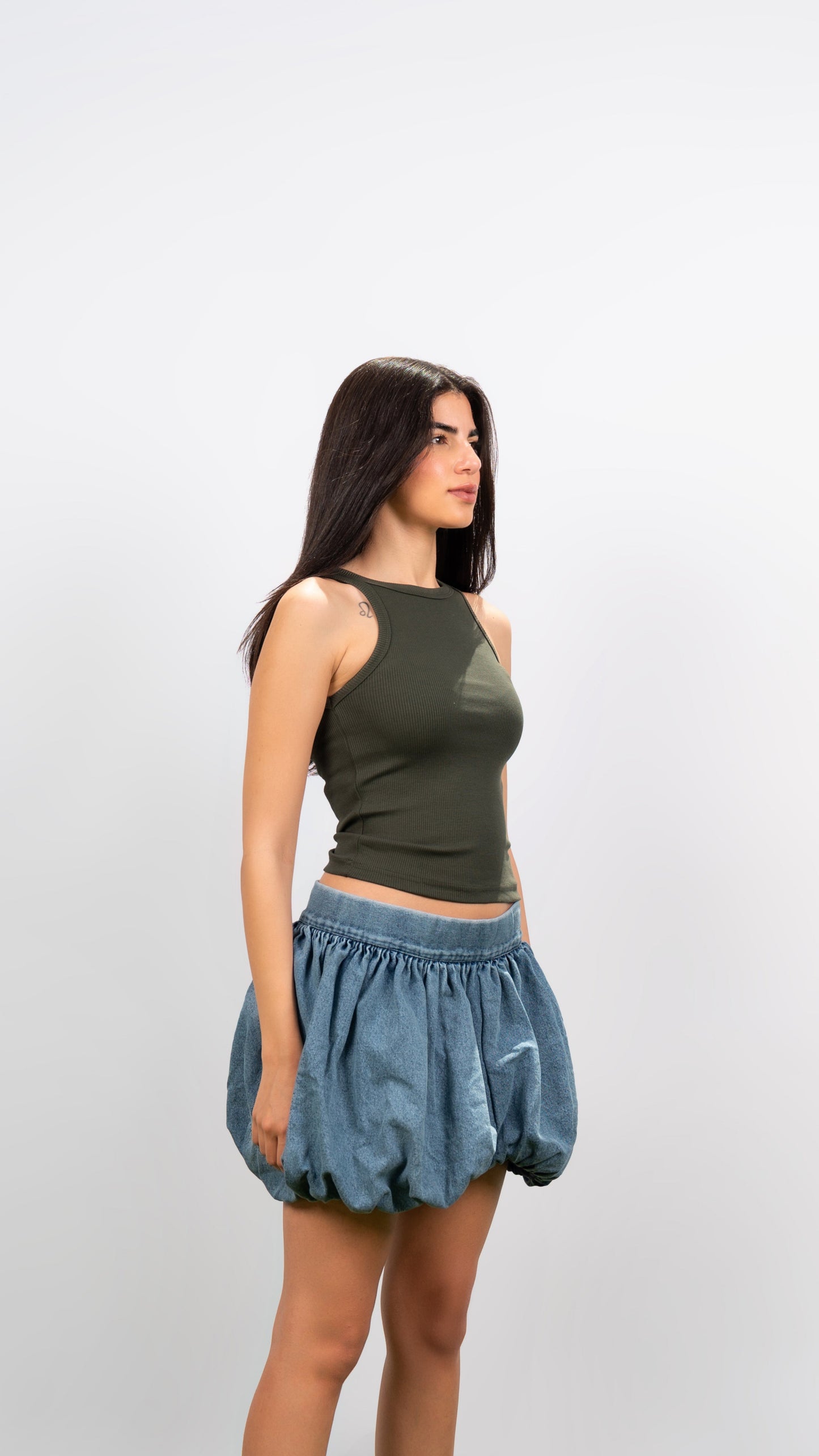 Army Tank Ripped Top