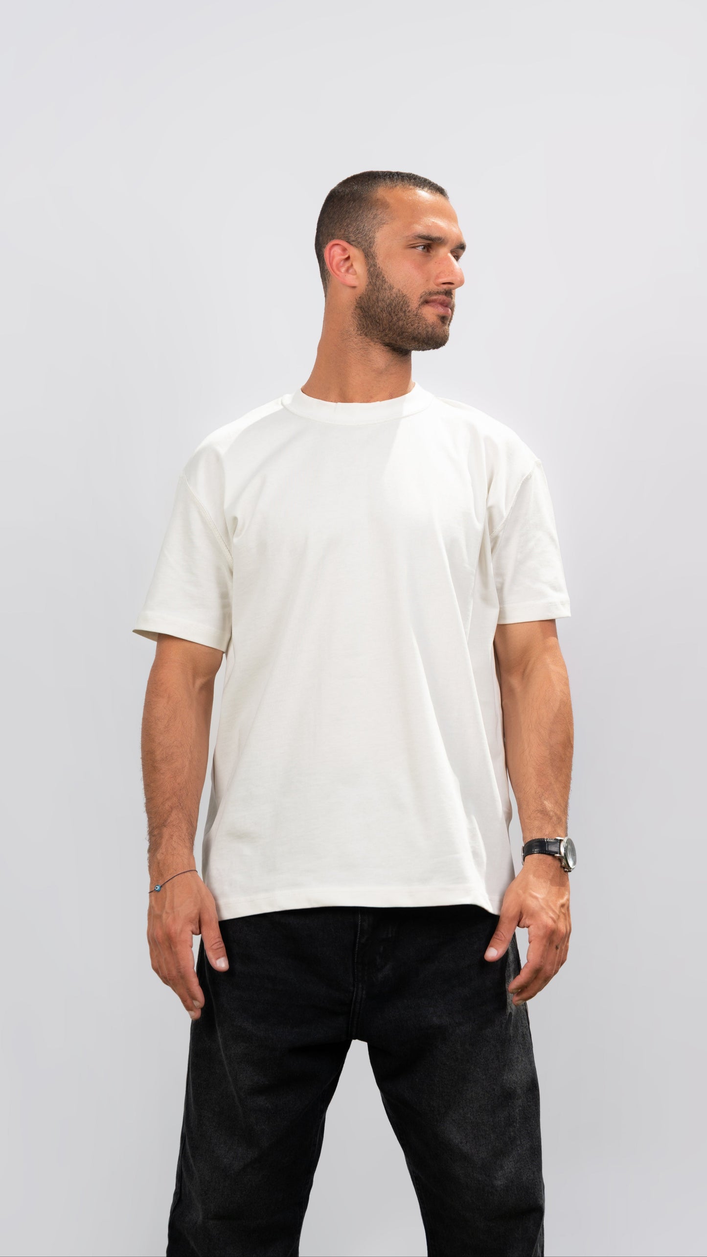 Oversized White Basic