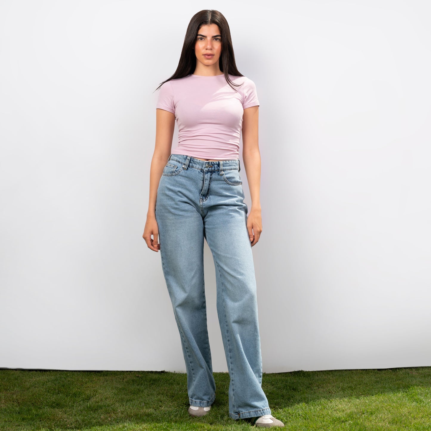 Short Sleeve Pink Top