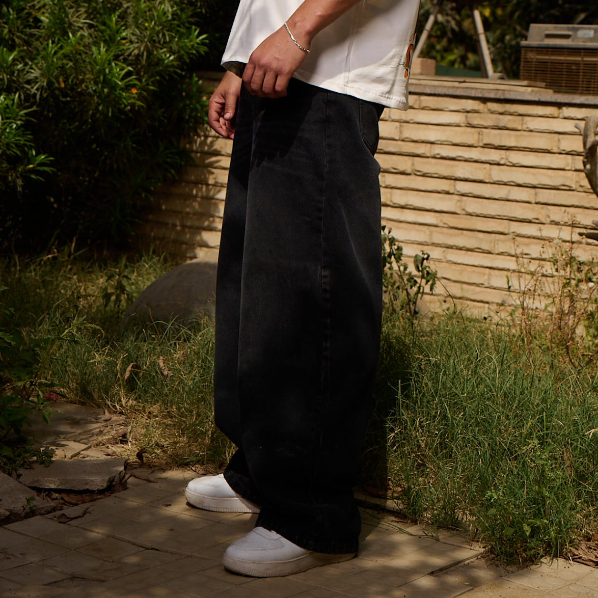 Baggy - Charcoal Denim