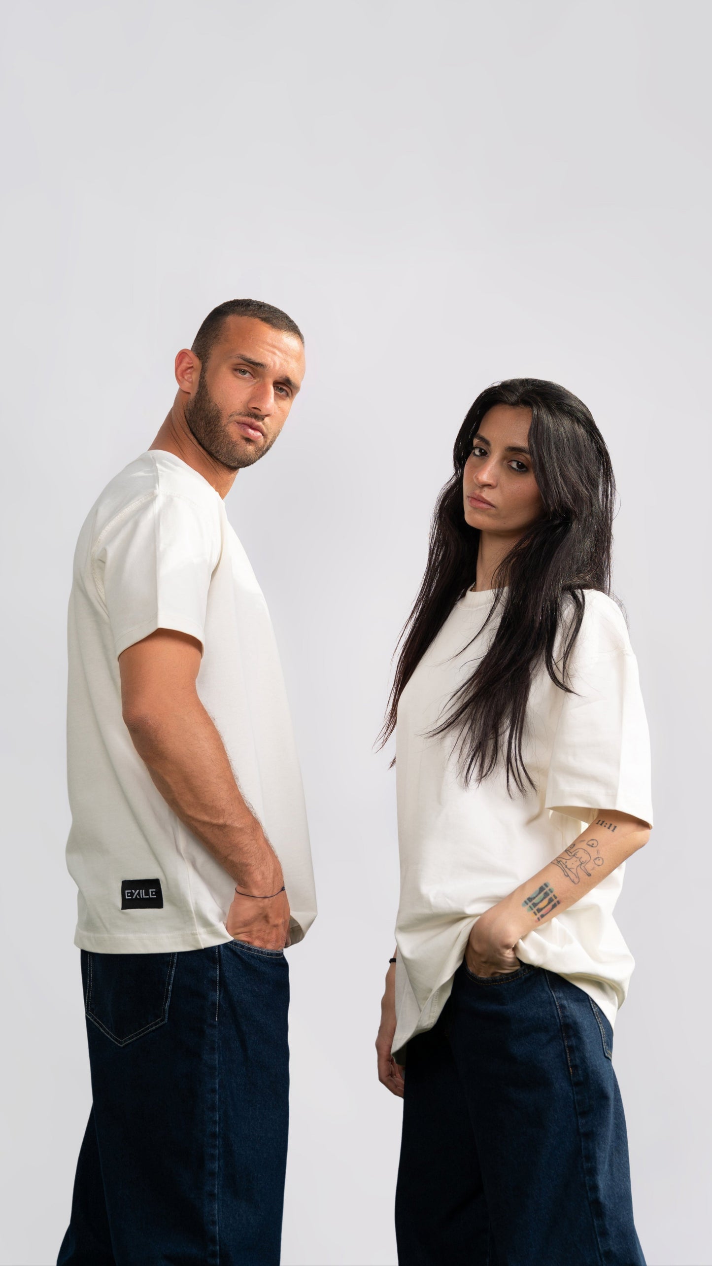 Oversized White Basic