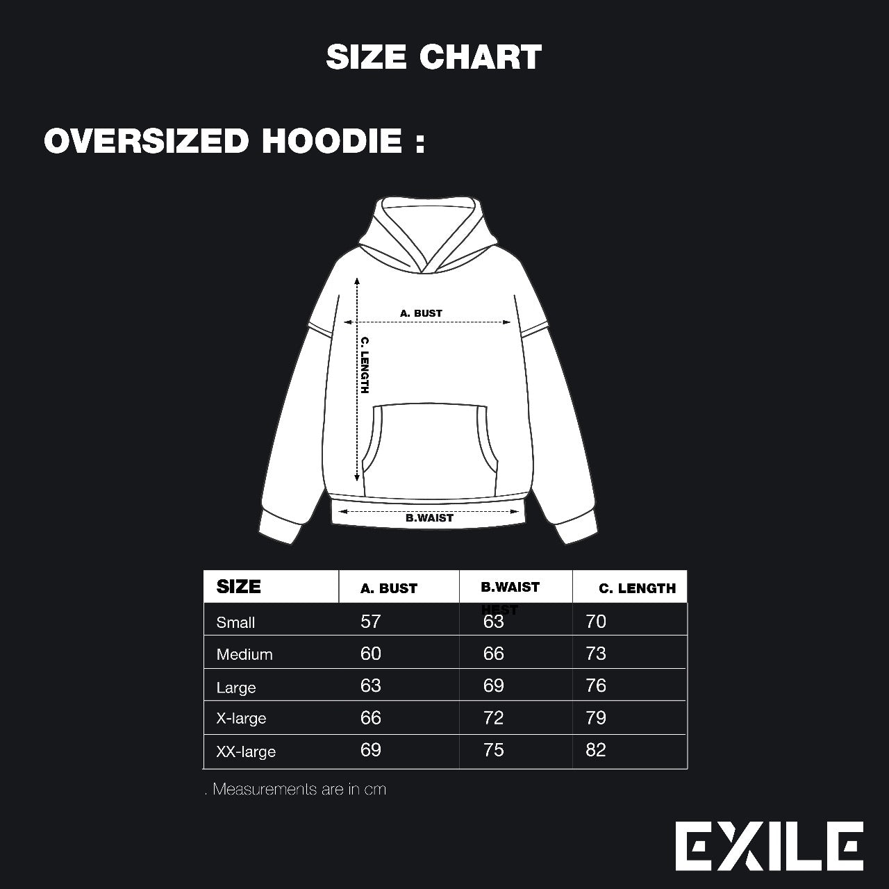 Exile Essential Hoodie (Black)