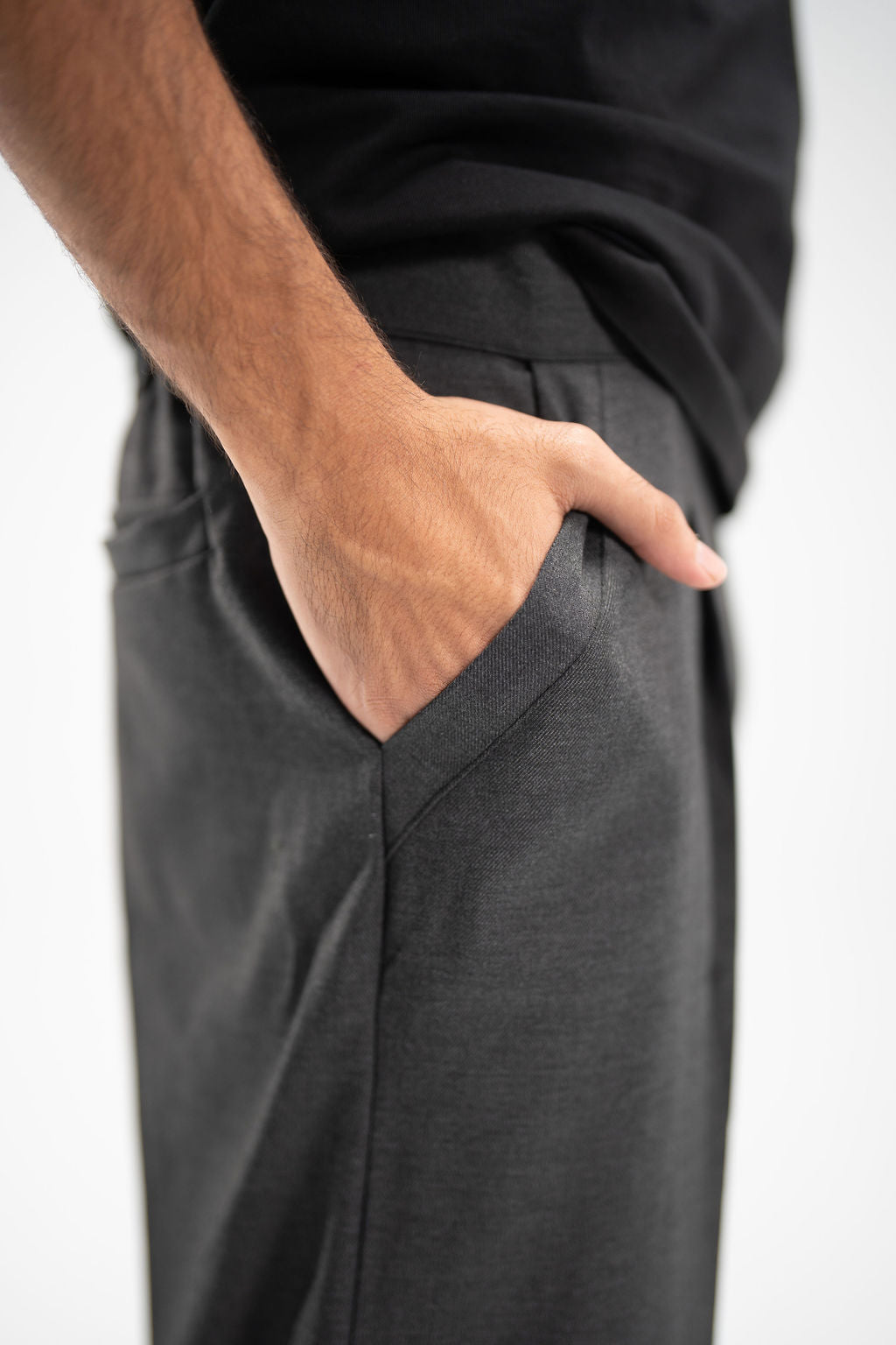 Pleated Pants – Ash