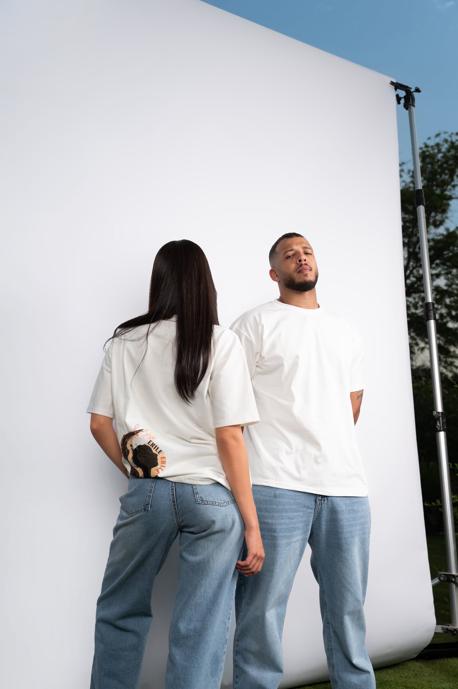 Oversized tee