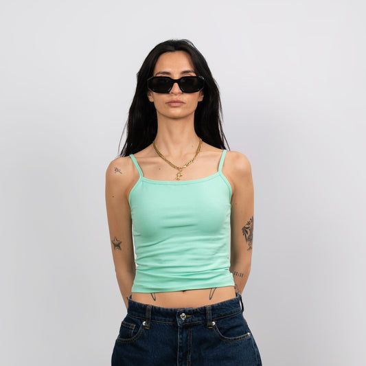 Strap Mint Top