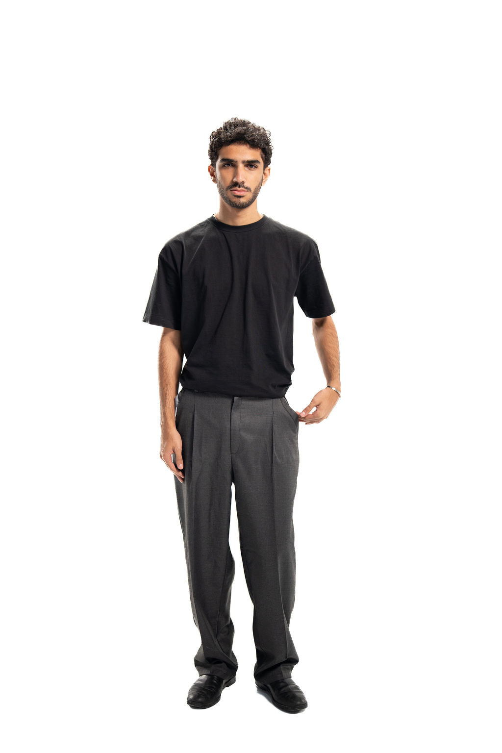 Pleated Pants – Ash