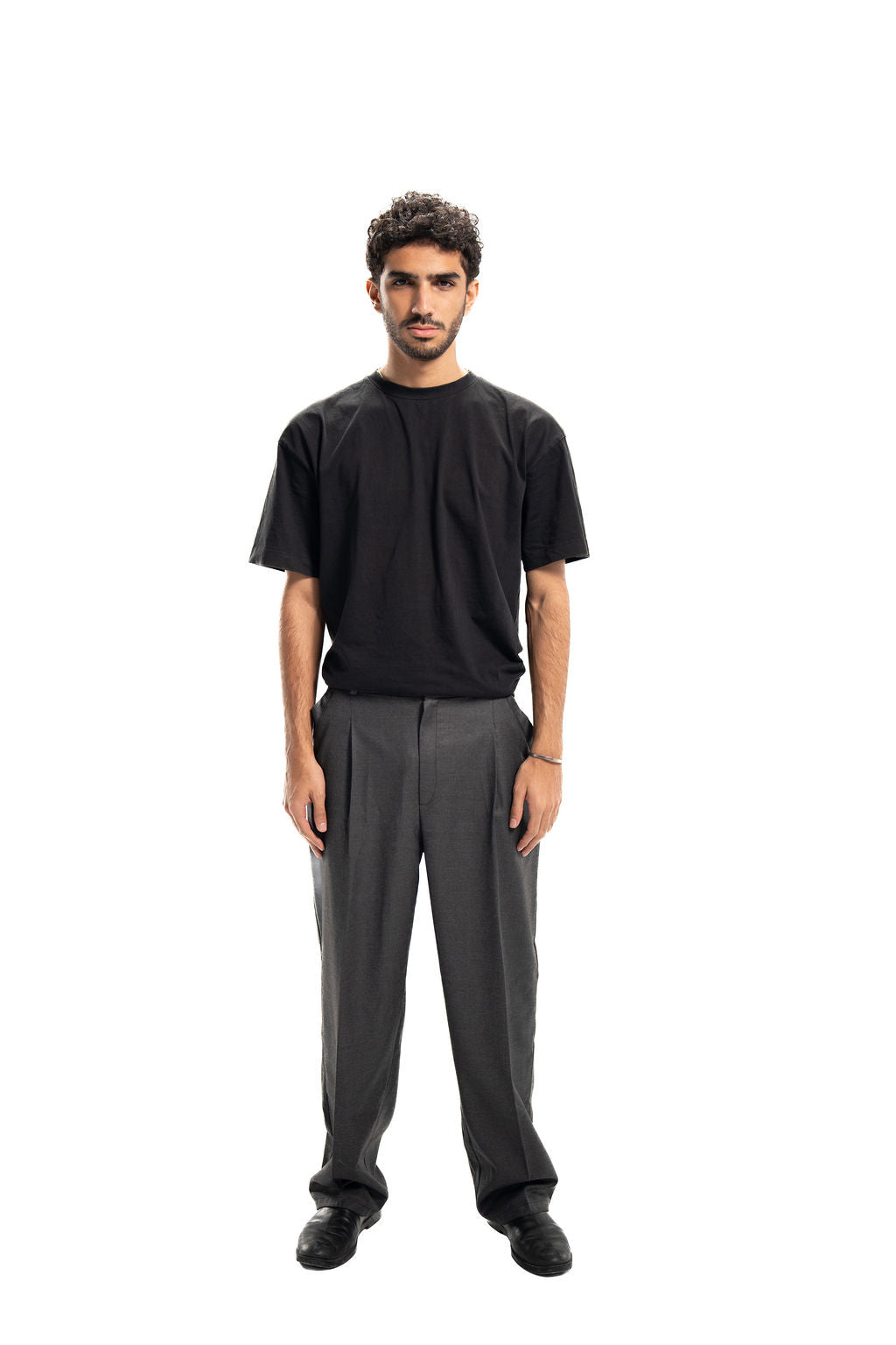 Pleated Pants – Ash